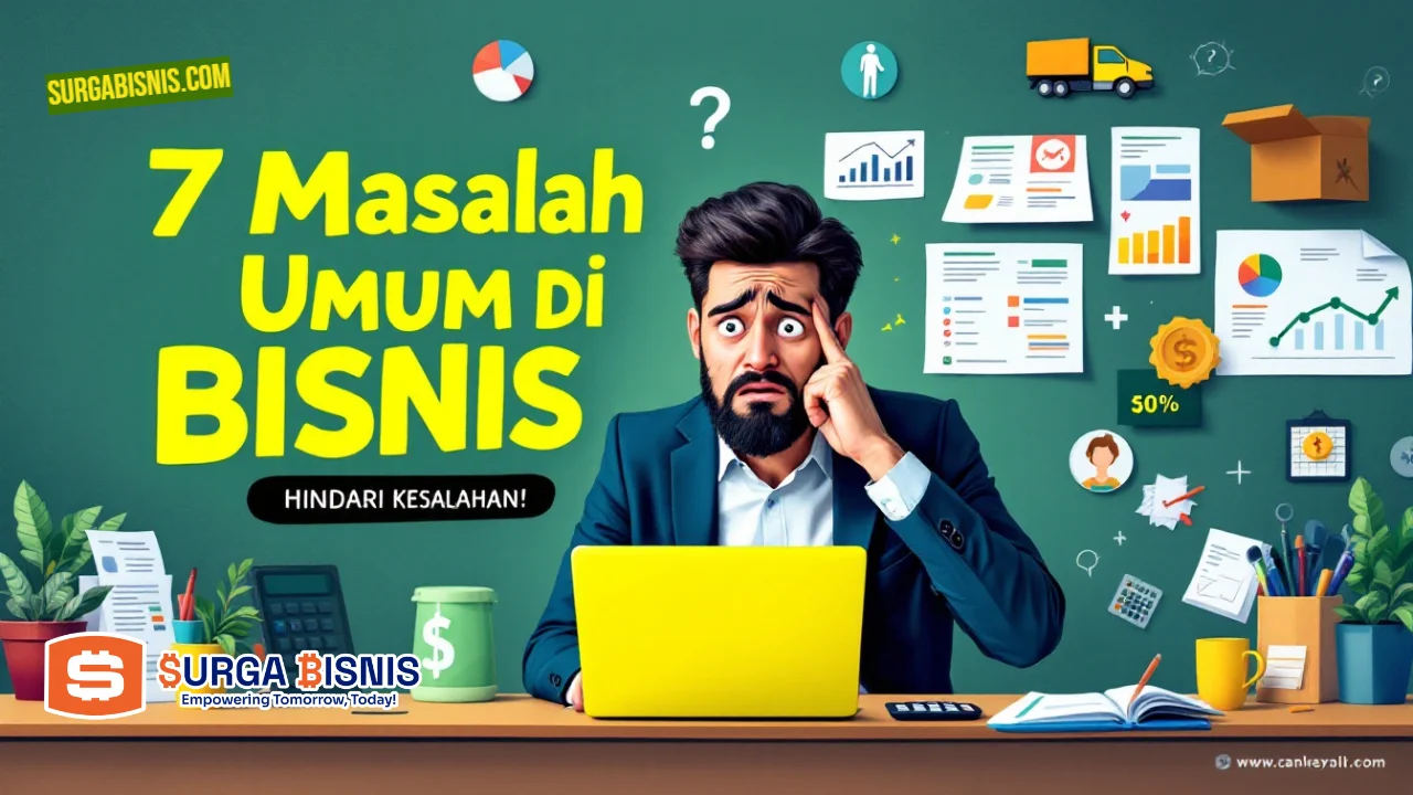 7 masalah umum di bisnis