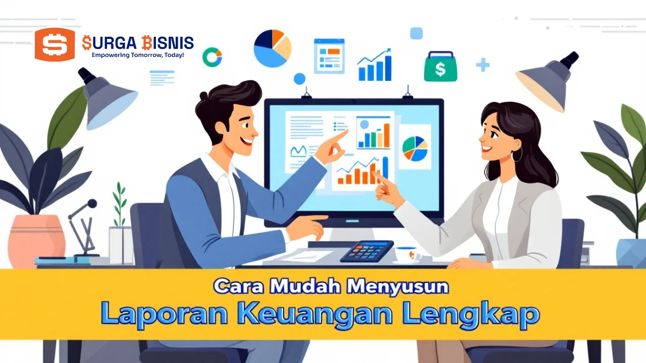 cara membuat laporan keuangan
