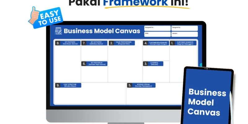 Cara Mudah dan Contoh Bisnis Model Canvas: 9 Elemen Utama