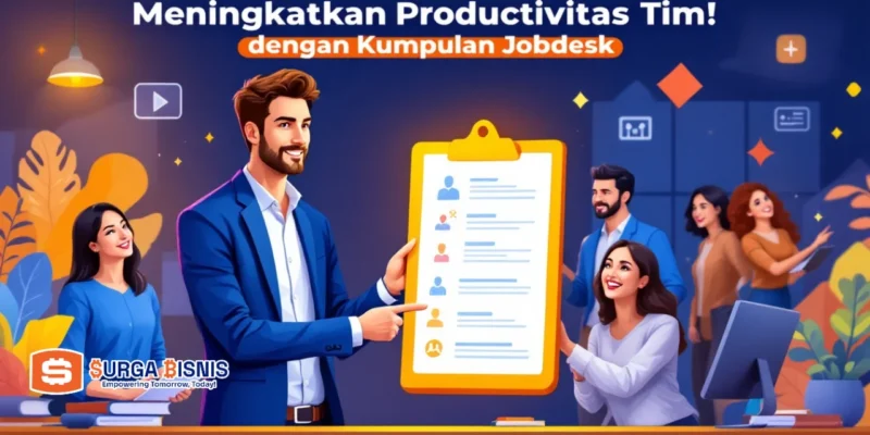 Meningkatkan Produktivitas Tim dengan Kumpulan Jobdesk